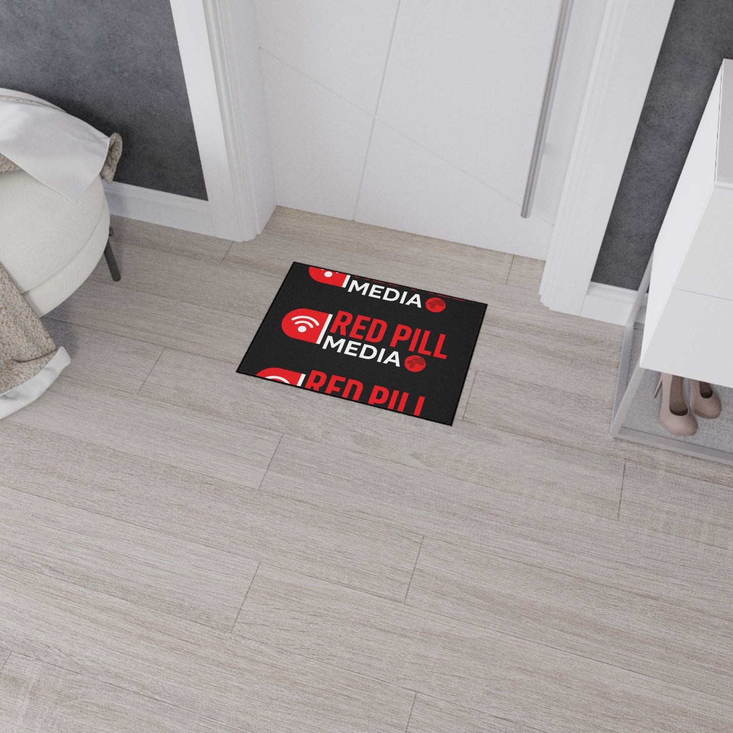 Red Pill Media Heavy Duty Floor Mat