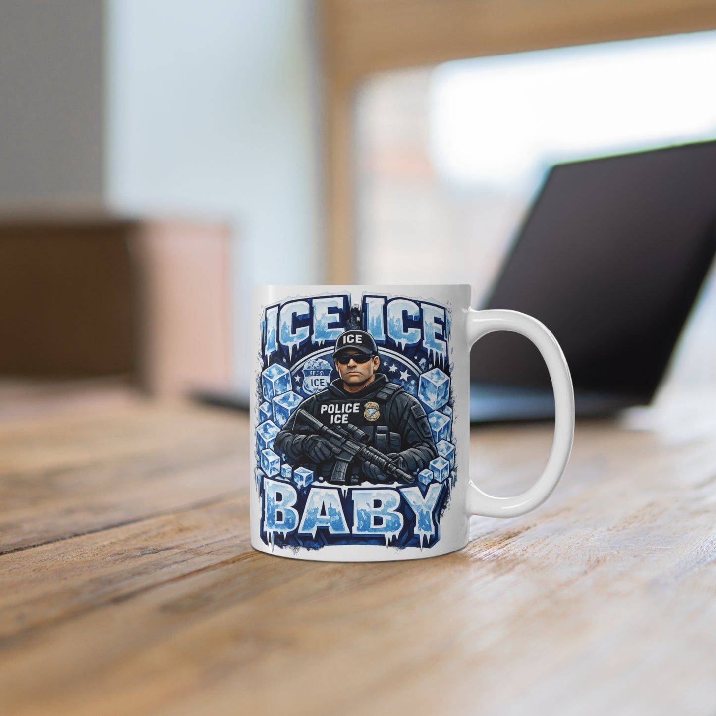 Ice Ice Baby ICE Agent 11oz Coffee Mug