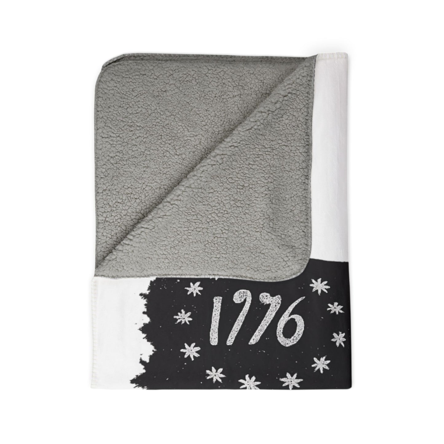 We the People 1776 Flag Sherpa Blanket