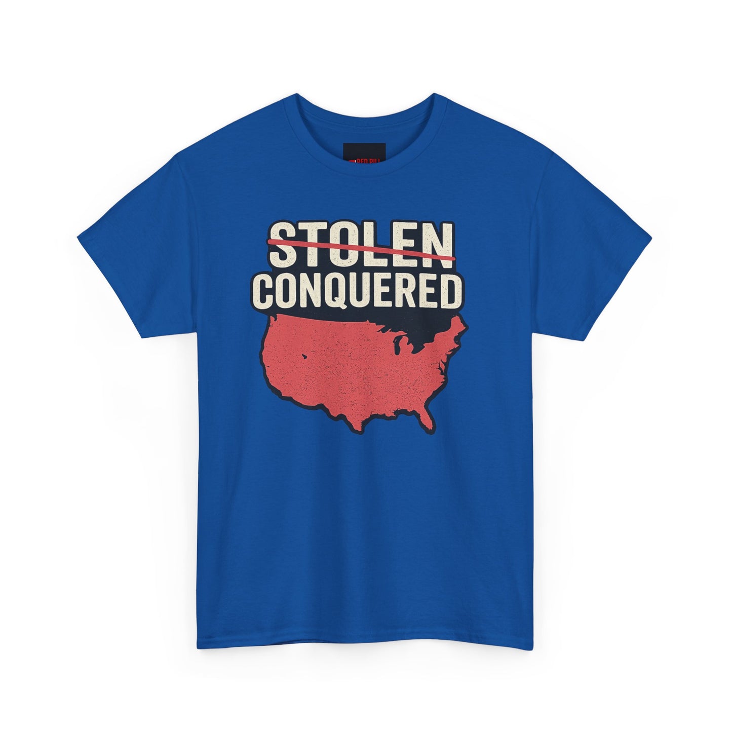 Stolen Conquered USA Gildan Brand T-Shirt