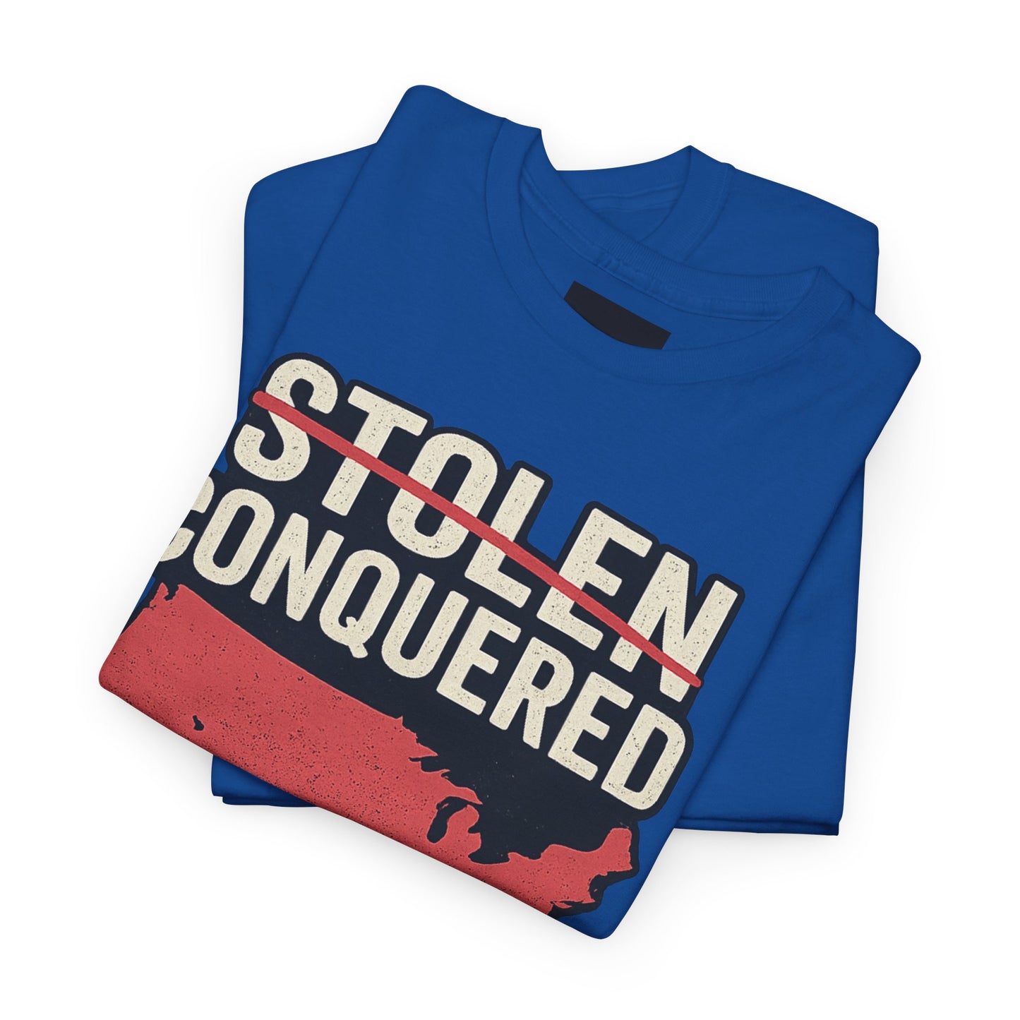 Stolen Conquered USA Gildan Brand T-Shirt