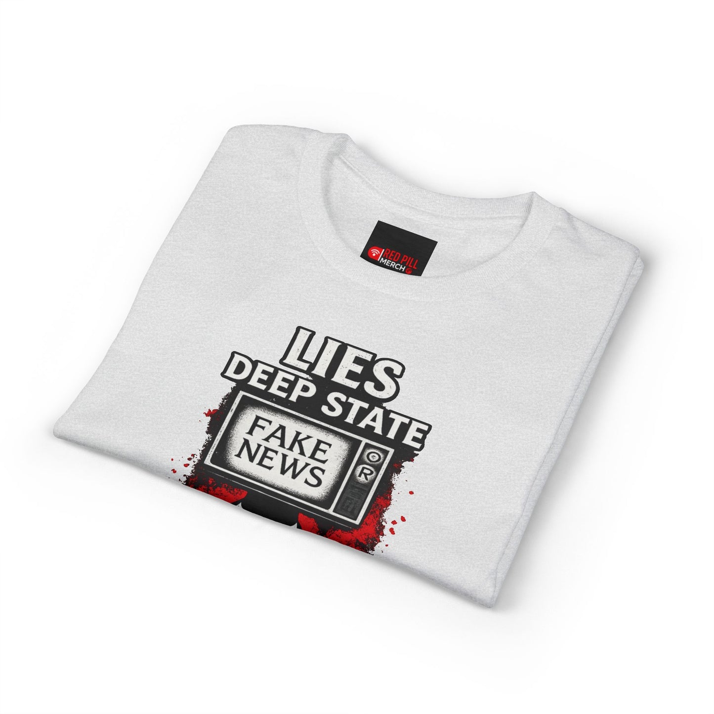 Fake News Political Statement Gildan Brand T-Shirt